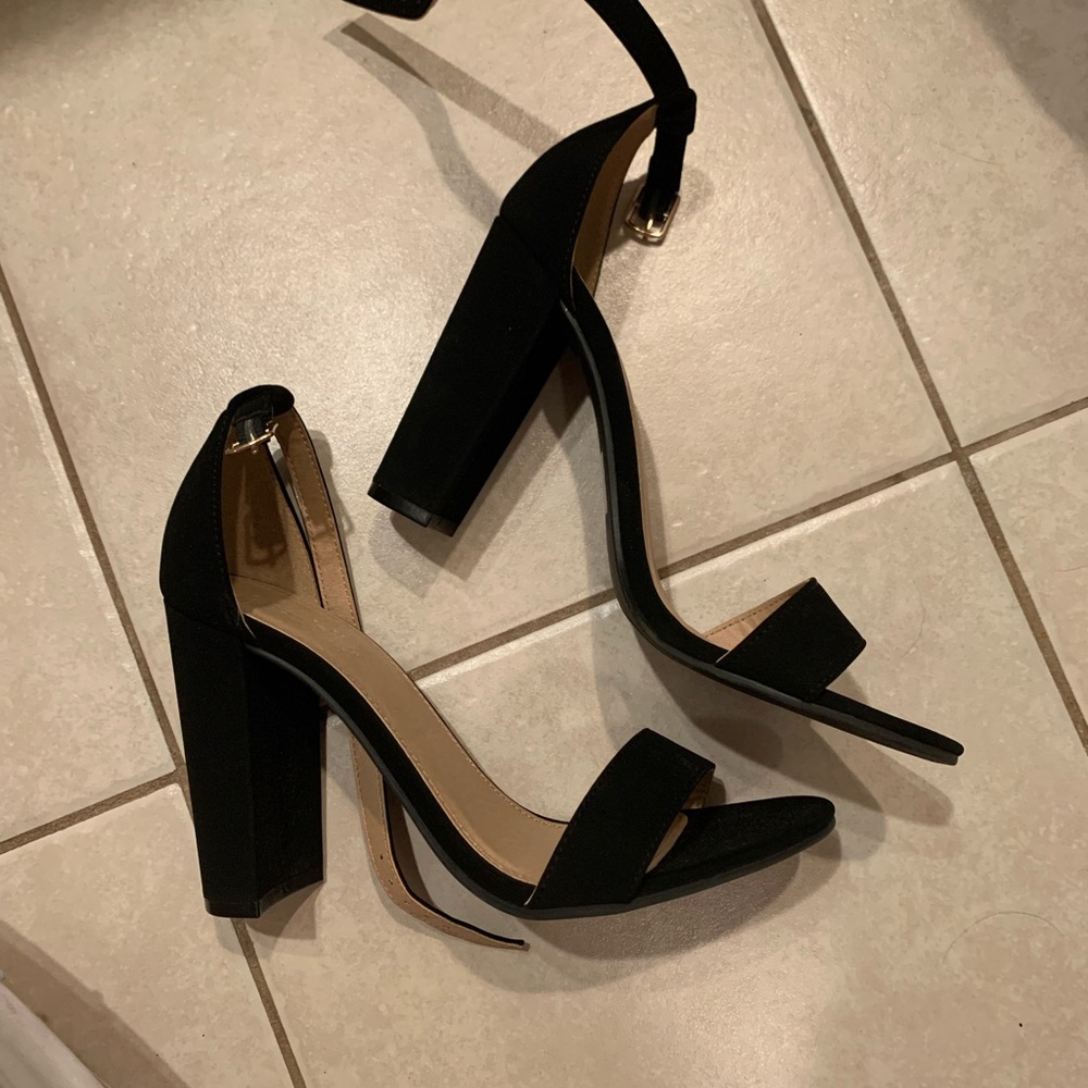 Black heels